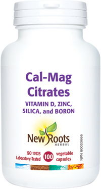Cal-Mag Citrates Vitamin D, Zinc, Silica, and Boron
