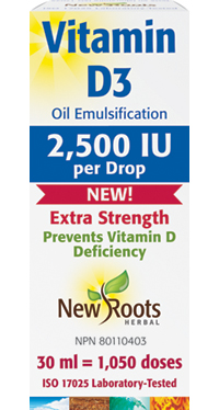 Vitamin D3 (Oil Emulsification) 2,500 IU Extra Strength