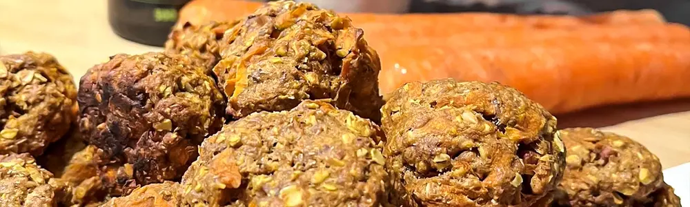 Carrot and MCT Oil Energy Balls