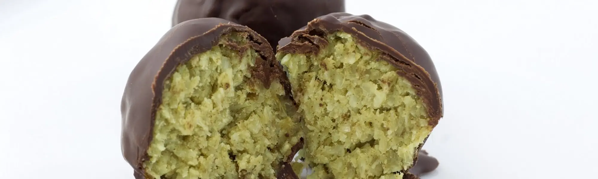 Mint and Matcha Green Tea Truffles