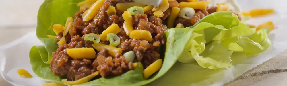 Turkey Chili Lettuce Wraps