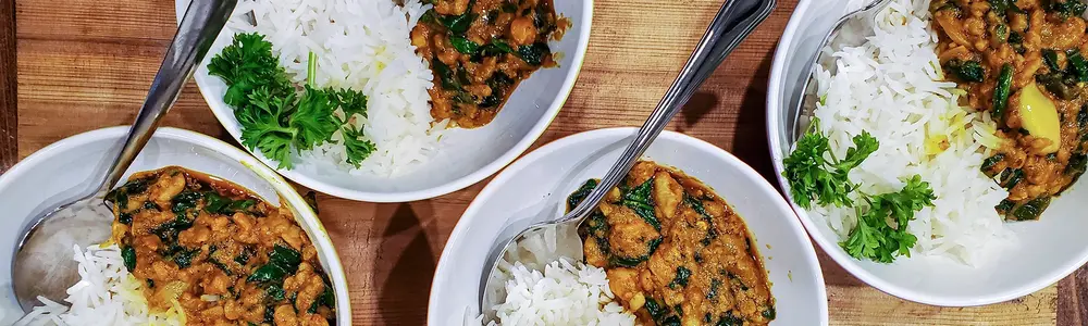 Creamy Cashew Coconut Basmati Bowl