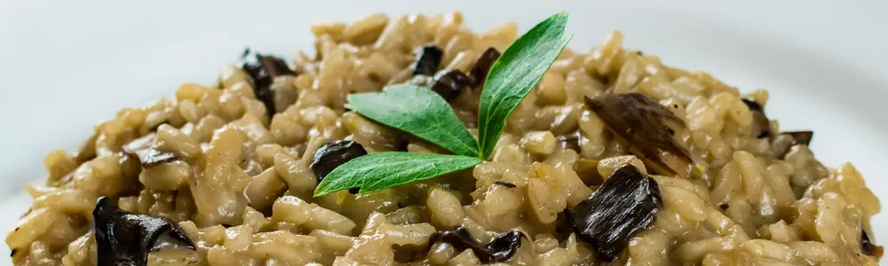 Mushroom and Italian Sausage Risotto