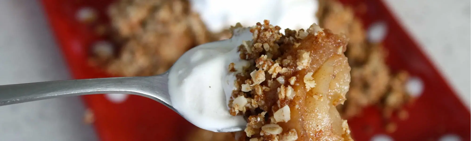 Baked Apple Crumble